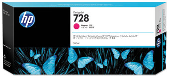 HP F9K15A, F9K16A, F9K17A Ink 728, (F9K16A) Magenta Original Cartridge