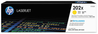 HP 202X High Yield Original LaserJet Toner Cartridge (CF502X) High-Yield Yellow