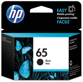 HP 65 Original Ink Cartridges (N9K02AN) Black Cartridge