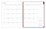 A Picture of product BLS-100149 Blue Sky® Mahalo Academic Year Create-Your-Own Cover Weekly/Monthly Planner Floral Artwork, 11 x 8.5, 12-Month (July-June): 2024-2025