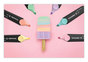 A Picture of product RED-115097 Schneider® Job Pastel Highlighters Chisel Tip (1mm/5mm), Assorted Ink Colors, Black/Assorted Barrel 6/Pack