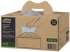 A Picture of product TRK-520374 Tork Industrial Cleaning Cloth. 1-ply. Grey. 210/case.