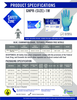 A Picture of product 280-327 Powder-Free.Powder Free Non-Medical Nitrile Gloves. Size X-Large. 3 mil. Blue. 100 count. Examination Grade