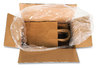 A Picture of product KOT-1200050 Kari-Out® Trim Kraft Paper Shopping Bags. 8 X 4.5 X 10.62 in. Brown. 250/carton.