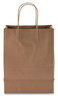 A Picture of product KOT-1200050 Kari-Out® Trim Kraft Paper Shopping Bags. 8 X 4.5 X 10.62 in. Brown. 250/carton.