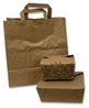 A Picture of product KOT-1200410 Kari-Out® Cafe Kraft Paper Shopping Bags. 11.22 X 6.5 X 12 in. Brown. 250/carton.