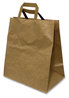 A Picture of product KOT-1200410 Kari-Out® Cafe Kraft Paper Shopping Bags. 11.22 X 6.5 X 12 in. Brown. 250/carton.
