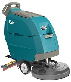T260 Walk Behind Scrubber with Pad Assist and 135AH Sealed GEL Batteries.
