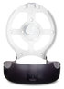 A Picture of product SJM-R6000TBK San Jamar® Single Roll Jumbo Bath Tissue Dispenser. 12.9 X 5.63 X 14.88 in. Transparent Black Pearl.