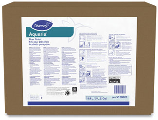 Diversey™ Aquaria® Floor Finish Liquid, 5 gal Box