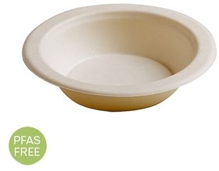 Conserveware Round Bagasse Bowls. 16 oz. 7 in. 1000 bowls/case.