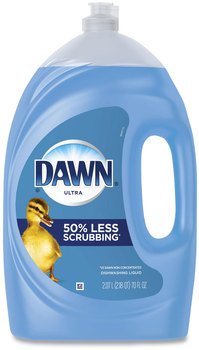 Dawn® Ultra Liquid Dish Detergent. 70 oz. Original scent. 6 bottles/carton.