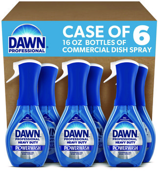 Dawn® Professional Heavy Duty Powerwash Commercial Dish Spray Starter Kits. 16 oz. 6 pack.