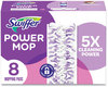 A Picture of product PGC-08189 Swiffer® PowerMop Mopping Pads 15.4 x 5.3, 8/Pk