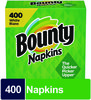 A Picture of product PGC-19096 Bounty® Quilted Napkins®. 2-Ply. 12.1 X 12 in. White. 400 napkins/pack, 4 packs/carton.