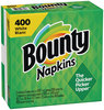 A Picture of product PGC-19096 Bounty® Quilted Napkins®. 2-Ply. 12.1 X 12 in. White. 400 napkins/pack, 4 packs/carton.