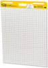 A Picture of product MMM-560VAD6 Post-it® Easel Pads Super Sticky Self-Stick Vertical-Orientation Quadrille Rule (1 sq/in), 25 x 30, White, Sheets, 6/Pack