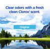 A Picture of product CLO-31620 Clorox® Disinfecting ToiletWand™ Refill Heads. Blue/White. 10/pack, 6 packs/carton.