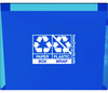 A Picture of product CLO-31620 Clorox® Disinfecting ToiletWand™ Refill Heads. Blue/White. 10/pack, 6 packs/carton.