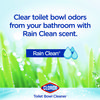 A Picture of product CLO-30924 Clorox® Disinfecting Toilet Bowl Cleaner with Bleach. 24 oz. Rain Clean scent. 2 bottles/pack.