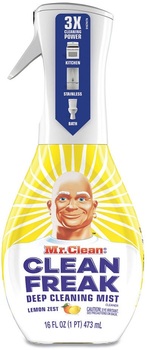 Mr. Clean Freak Deep Cleaning Mist Multi-Surface Spray. 16 oz. Lemon. 6 spray bottles/case.