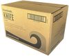 A Picture of product BWK-KNIFEPPMW Boardwalk® Mediumweight Polypropylene Cutlery Knife. White. 1000/carton.