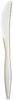 A Picture of product BWK-KNIFEPPMW Boardwalk® Mediumweight Polypropylene Cutlery Knife. White. 1000/carton.