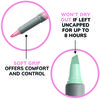 A Picture of product BIC-GBLD11A BIC® Brite Liner® Grip Pocket Highlighter Assorted Ink Colors, Chisel Tip, Barrel Dozen