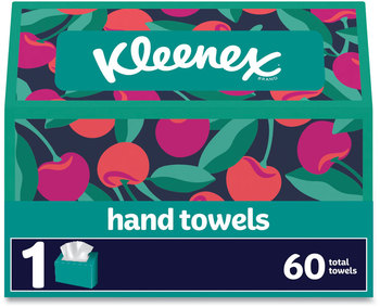 Kleenex® Everyday Hand Towels 1-Ply, 8 x 9.1, White, 60 Towels/Box