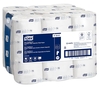 A Picture of product SCA-472887 Tork OptiServe High Capacity Coreless Toilet Paper. 2-Ply. White. Bath Tissue. 500' per roll.  18 Rolls per case.