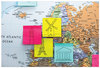 A Picture of product MMM-R440WASS Post-it® Pop-up Notes Super Sticky Refill Note Ruled, 4" x Aqua Wave, 90 Sheets/Pad, 5 Pads/Pack