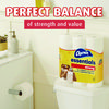 A Picture of product PGC-03156 Charmin® Essentials Strong™ Septic Safe Bathroom Tissue. 1-Ply. White. 429 sheets/roll, 12 rolls/pack.