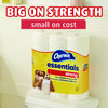 A Picture of product PGC-03156 Charmin® Essentials Strong™ Septic Safe Bathroom Tissue. 1-Ply. White. 429 sheets/roll, 12 rolls/pack.