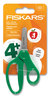 A Picture of product FSK-1067042 Fiskars® Kids & Student Scissors Rounded Tip, 5" Long, 1.75" Cut Length, Straight Handle, Randomly Assorted Color