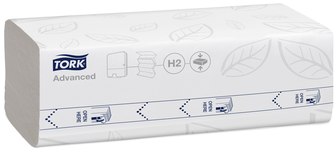 Tork Xpress Compressed 3-panel Multifold Hand Towel. 1-Ply. White. 250 towels/pack, 12 packs/case.