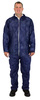 A Picture of product SSE-M1100B4X The Safety Zone® Polylite Zipper Front Coveralls. Size 4X. Blue. 25/case.