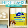 A Picture of product PGC-03154 Charmin® Essentials Soft™ Septic Safe Bathroom Tissue. 2-Ply. White. 330 sheets/roll, 12 rolls/pack, 4 packs/carton.