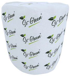 So-Green® Universal Conventional Bath Tissue. 2-Ply. 500 sheets/roll, 96 rolls/case.