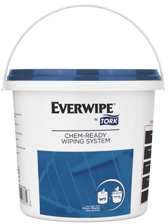 Tork® Everwipe® Chem-Ready Buckets. White. 5 buckets/case.