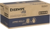 A Picture of product TRK-192821 Everwipe® by Tork® Disinfectant Wipe Jumbo Rolls. White. 400 feet/roll, 2 rolls/case.