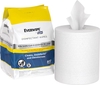 A Picture of product TRK-192821 Everwipe® by Tork® Disinfectant Wipe Jumbo Rolls. White. 400 feet/roll, 2 rolls/case.