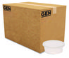 A Picture of product GEN-DELI8OZ GEN Plastic Deli Container with Lid. 8 oz. Clear. 240/carton.