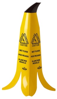 Banana Wet Floor Cone 3 FT