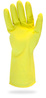 A Picture of product 280-306 Safety Zone® Flock Lined Latex Gloves. Size Large. 16 mil. 12 in. Yellow. 12 gloves/case.
