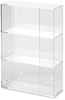 A Picture of product KTK-AH135 Kantek Triple Glove Dispenser 10 x 4 16, Clear