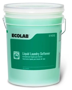 Ecolab® Liquid Laundry Softener. 5 gal. Fresh scent.