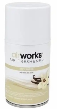 AirWorks® Metered Aerosols Air Freshener. 7 oz. Very Vanilla. 12 cans/case.
