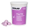 A Picture of product ECL-6191402 Ecolab® Prep Pak Neutralizer/Conditioner Floor Cleaner. 0.5 oz. Citrus scent. 90 packs/pail.