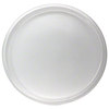 A Picture of product NPC-01328 Round Polypropylene Lids for 8-32 oz. Deli Containers. Clear. 500/case.