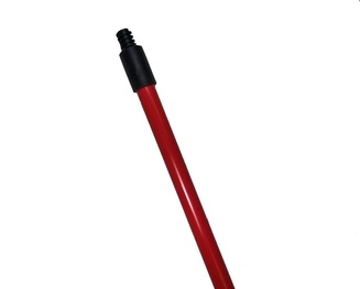 4' Fiberglass Threaded Handle - Red